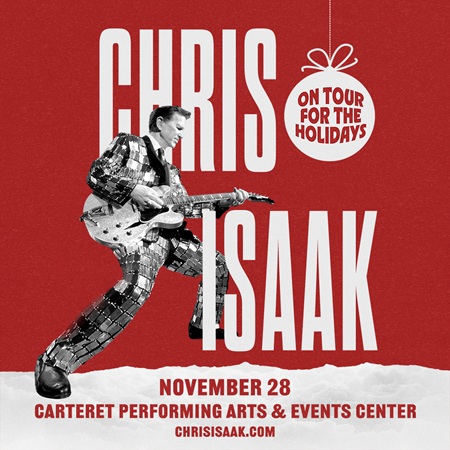 Chris Isaak On Tour For The Holidays
