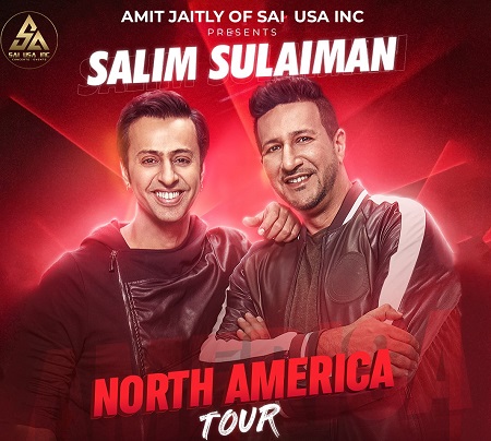 Salim Sulaiman North America Tour