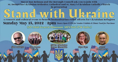 Stand With Ukraine Benefit Concert